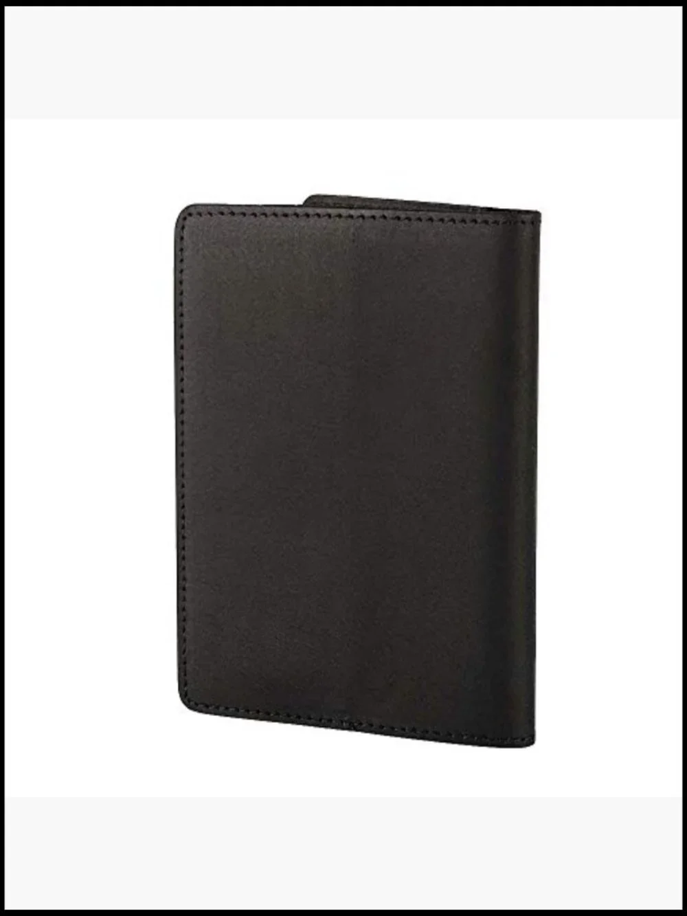Genuine Leather Passport Holder Travel Wallet RFID Blocking Passport Cover Case